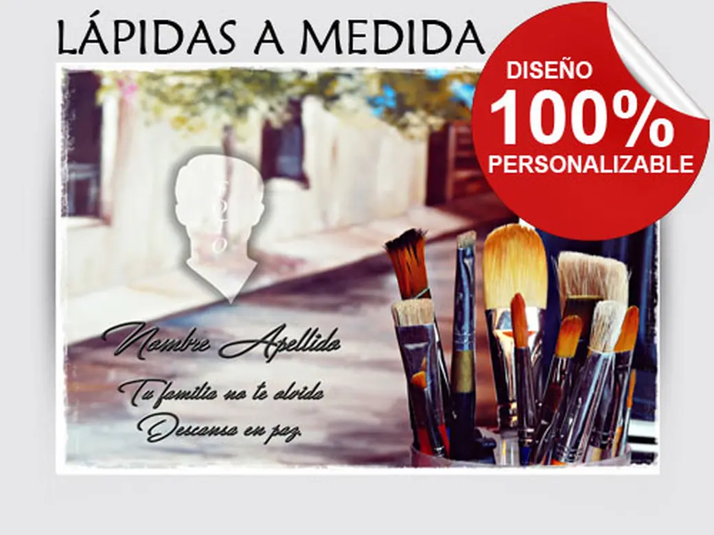 Lápidas 100% Personalizables